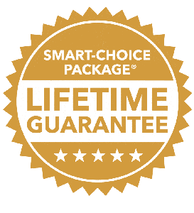 Smart Choice Package Lifetime Guarantee Logo